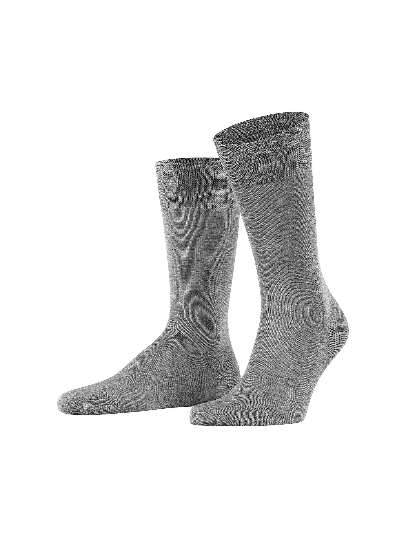 FALKE | Herren Socken Sensitive Malaga pebble mel | hellgrau